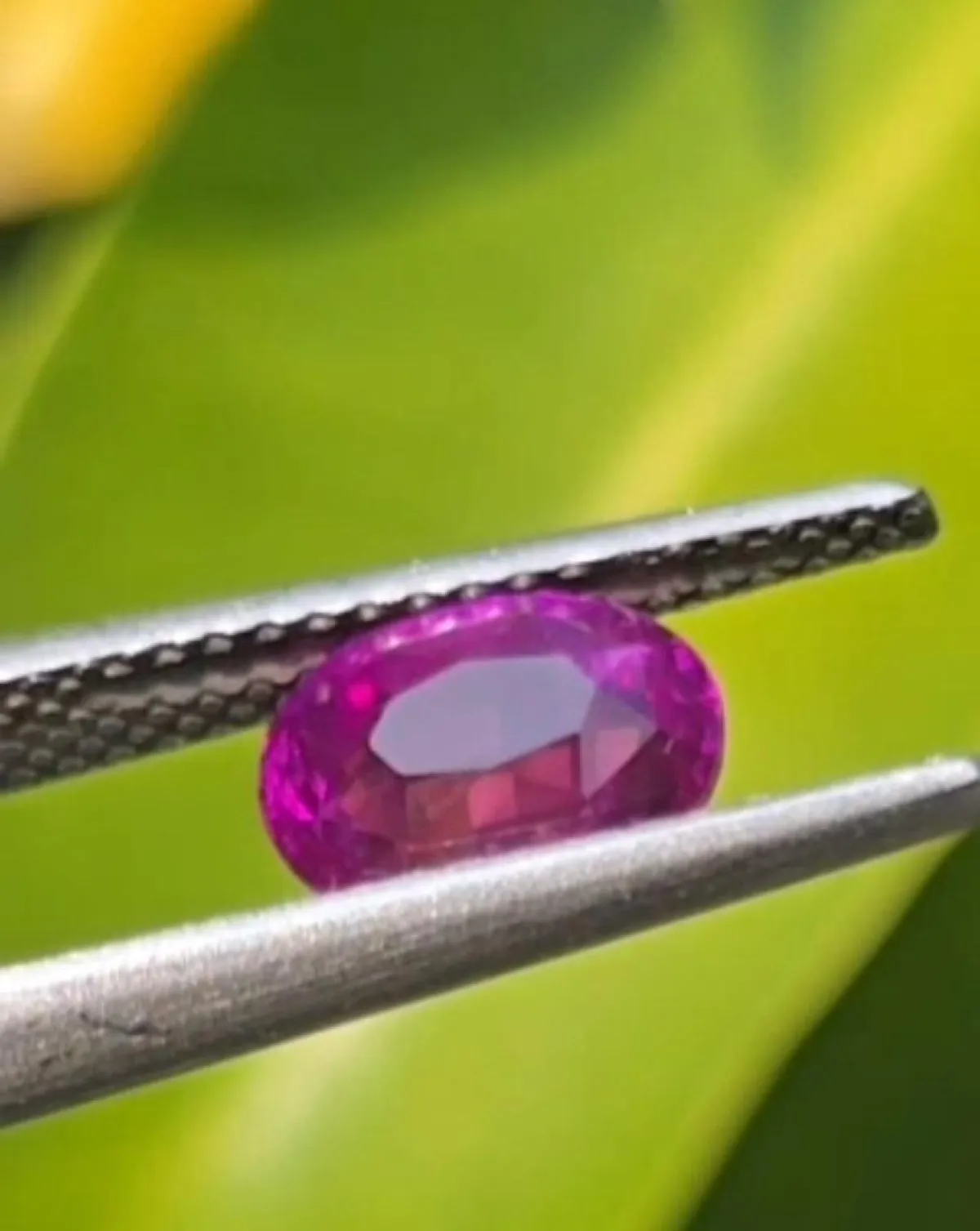 Natural Hot Pink Sapphire