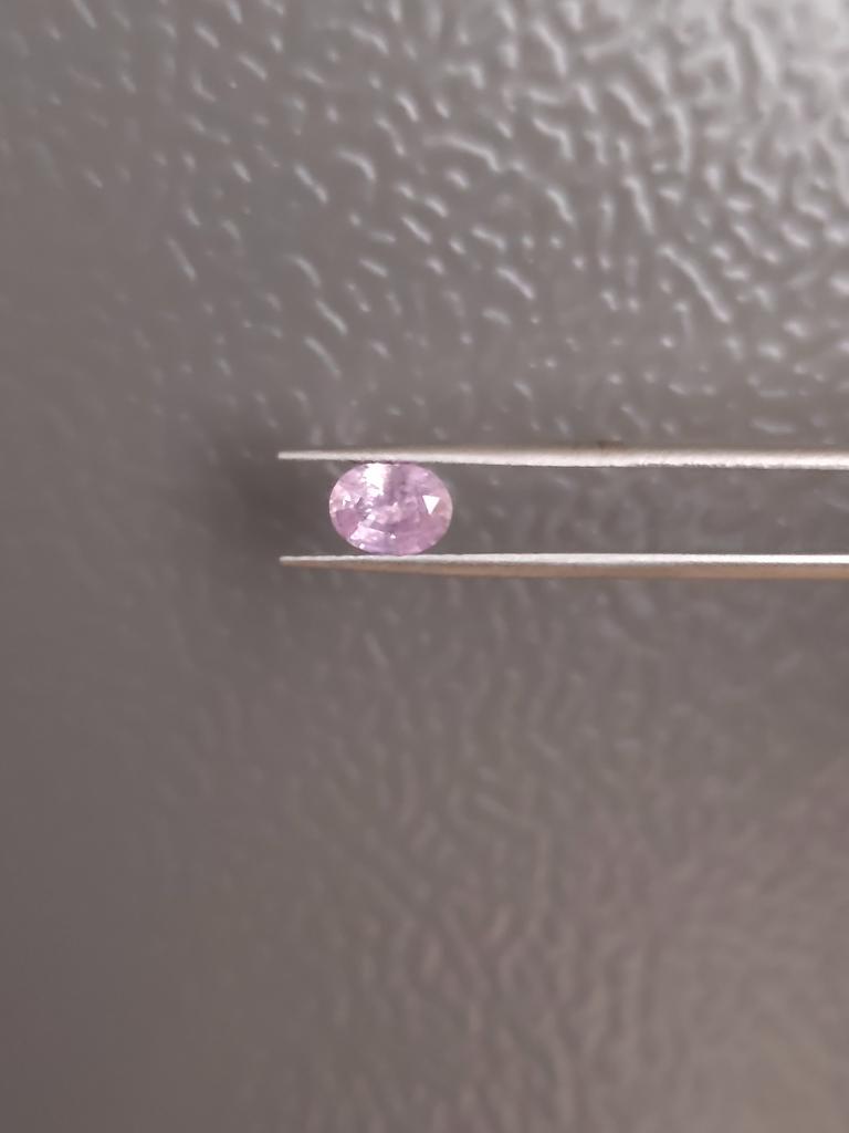 Baby pink sapphire
