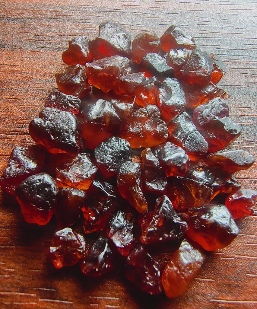 Natural rhodalite garnet💎😍