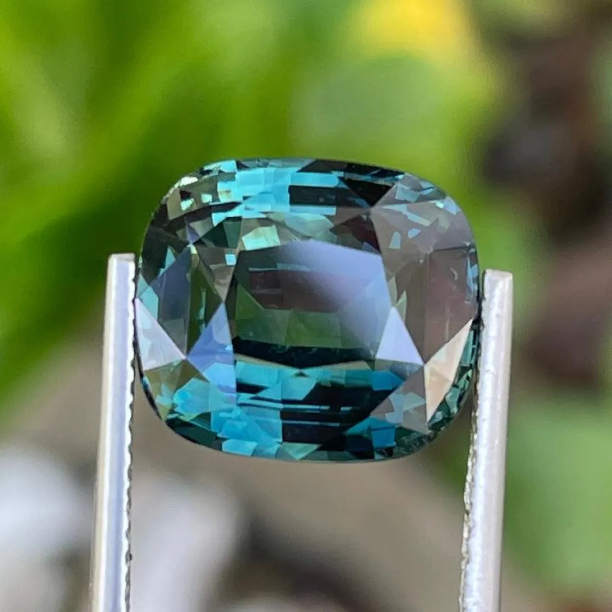 Teal sapphire