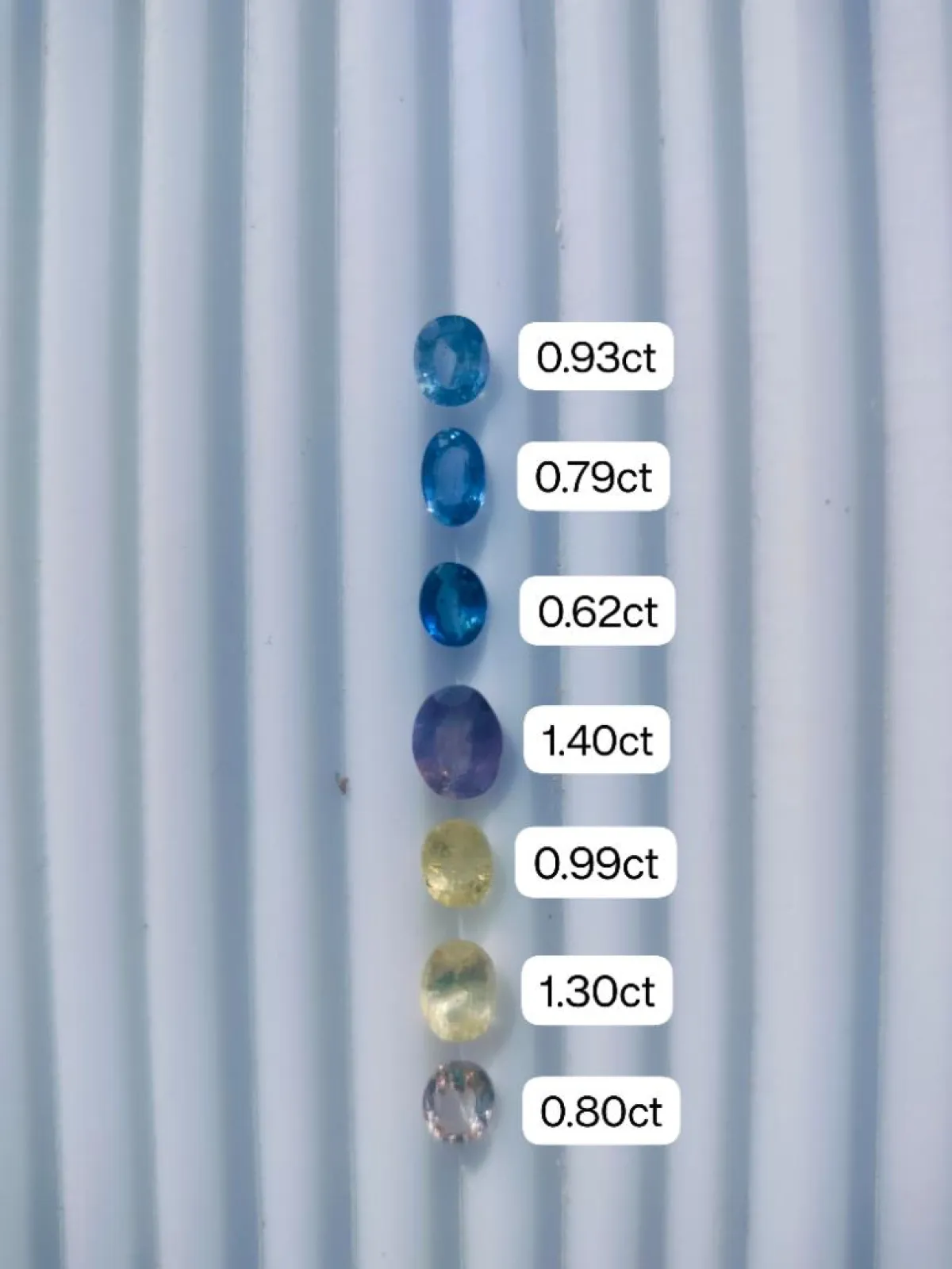 Sapphire lot