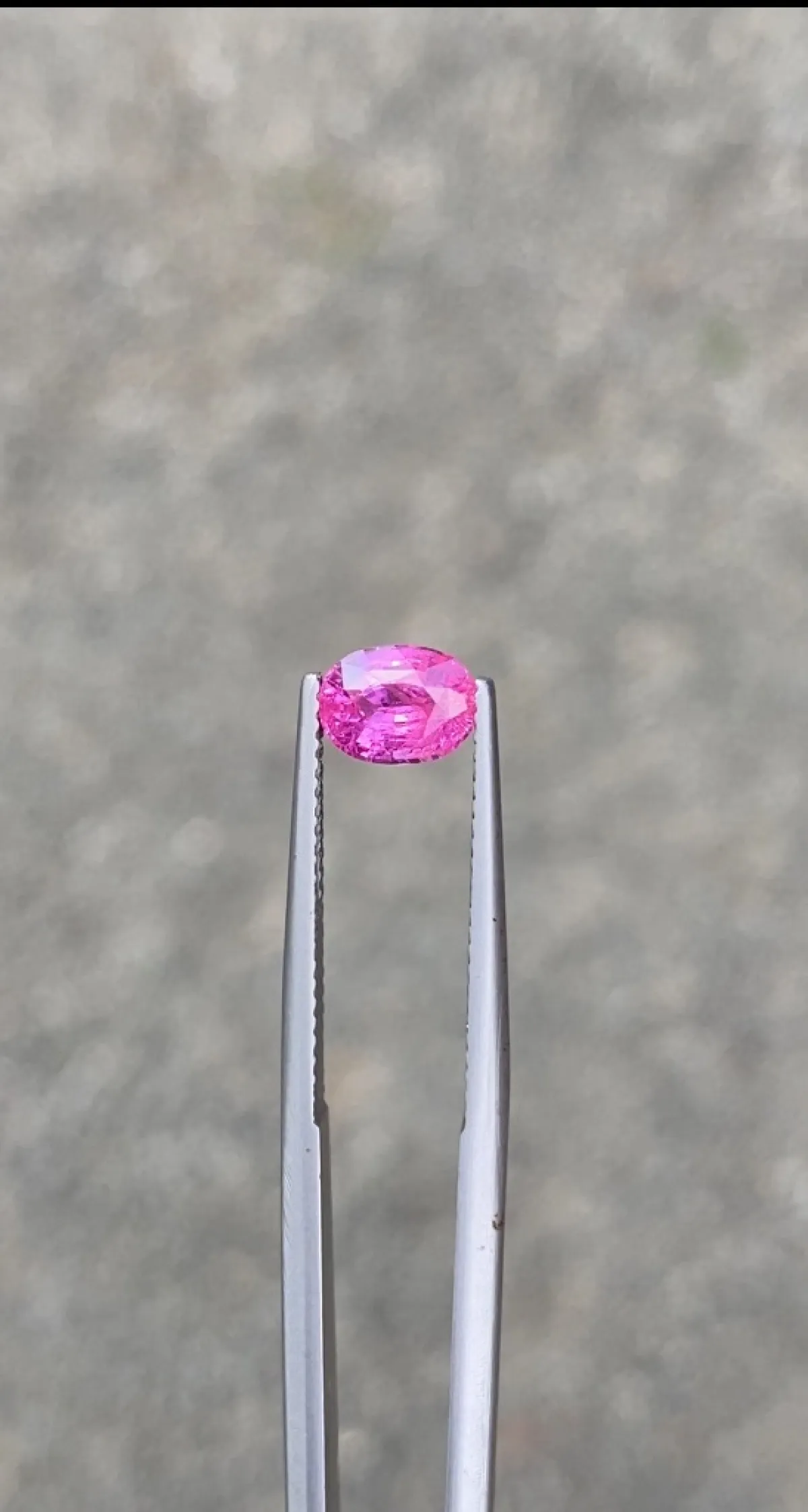 Pink sapphire