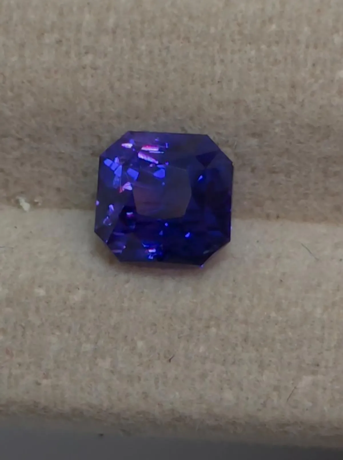 Blue sapphire heat